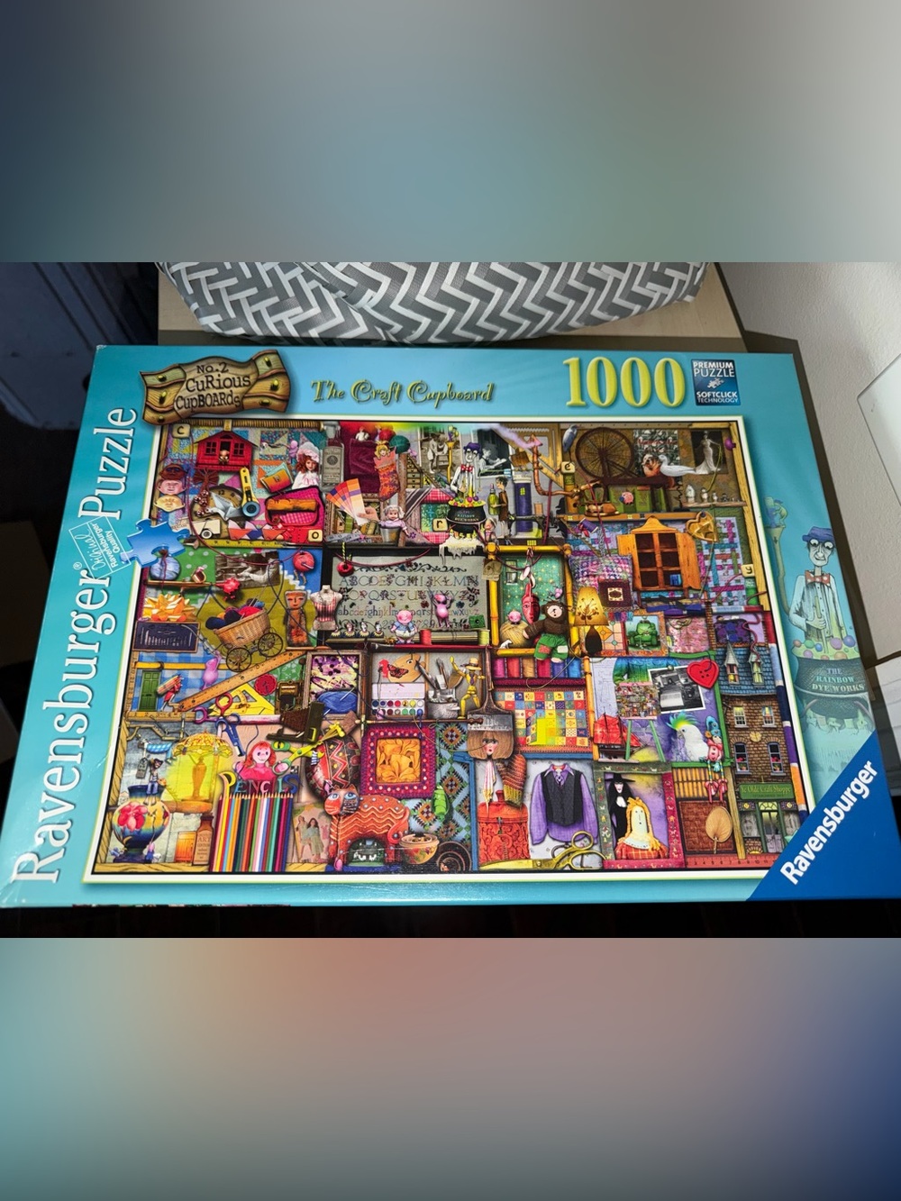 Ravensburger 1000 piece Curious CupBOARDS #2 - The Craft Cupboard Puzzle